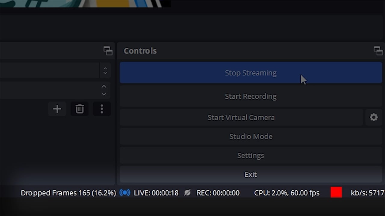 Dropped Frames in OBS Dropped Frames in OBS