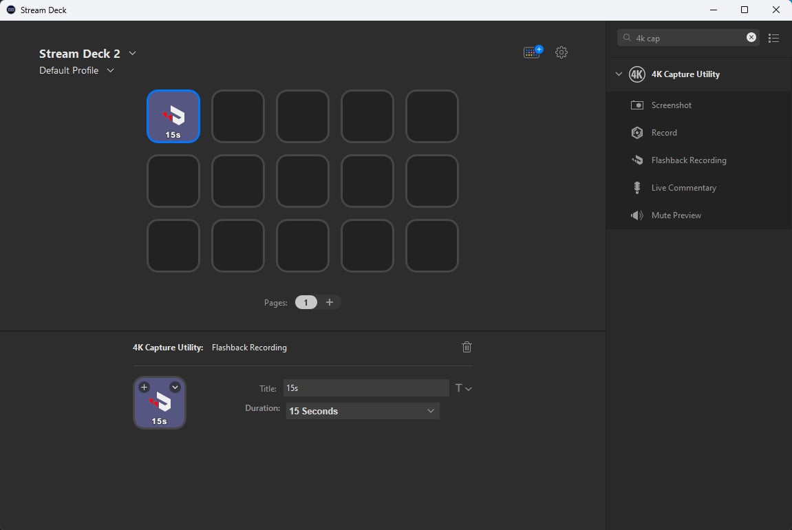 Flashback Recording - Stream Deck Flashback Recording Stream Deck