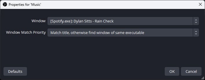 OBS Separate Audio Properties OBS Separate Audio Properties