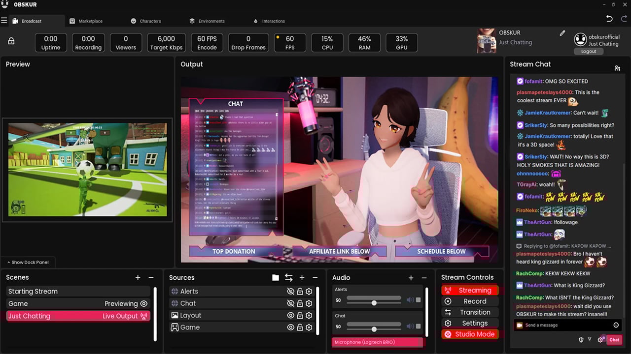 Obskur A New Streaming App for Vtubers Obskur A New Streaming App for Vtubers