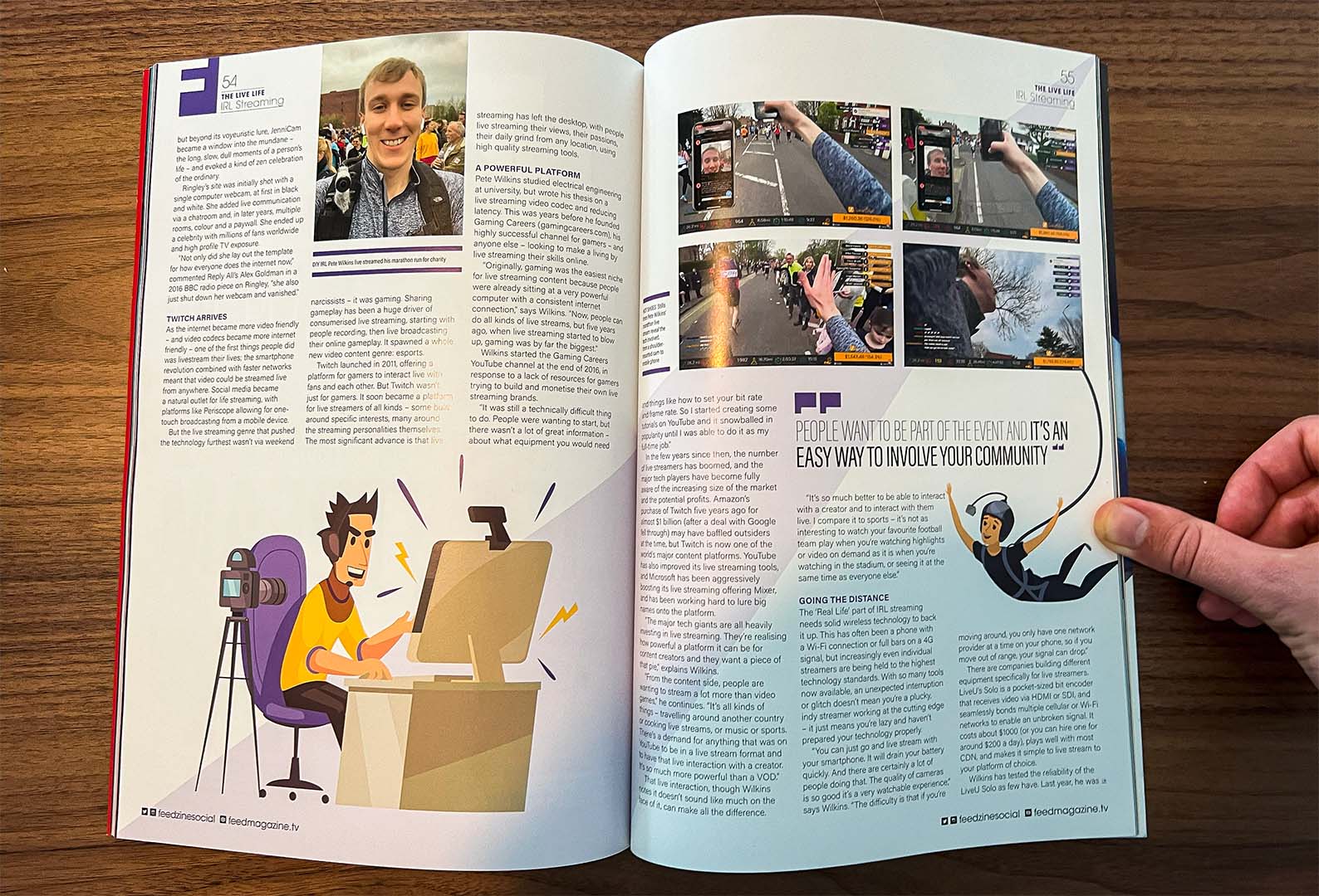 Pete Wilkins Interview in FEED Magazine Pete Wilkins Interview in FEED Magazine