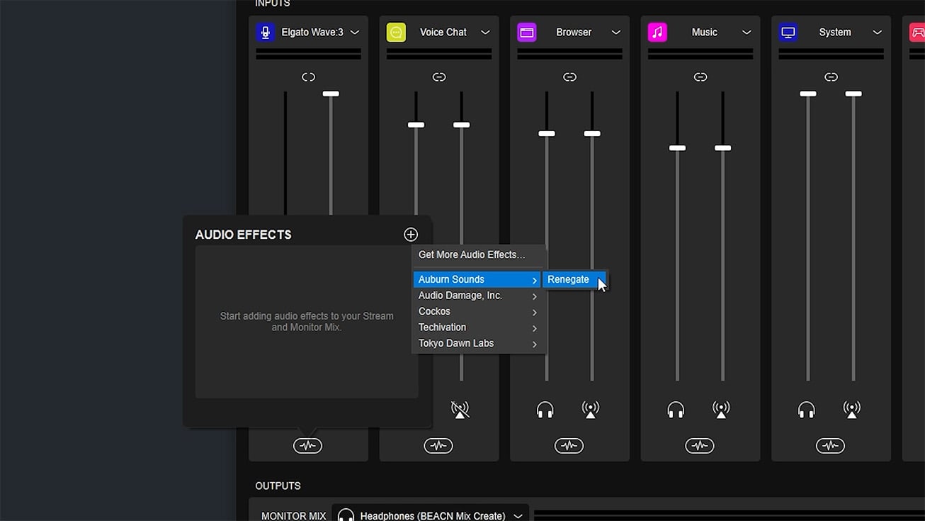 Renegate VST Plugin - Add to Wave Link Renegate VST Plugin Add to Wave Link