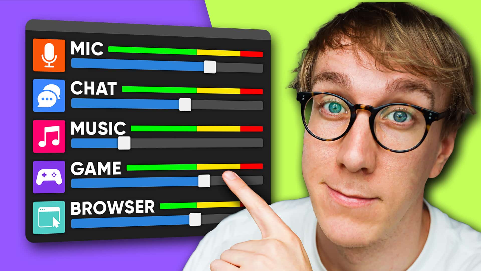 Separating Audio Sources in OBS Studio