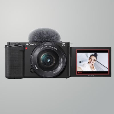 Sony Alpha ZV E10 with Lens
