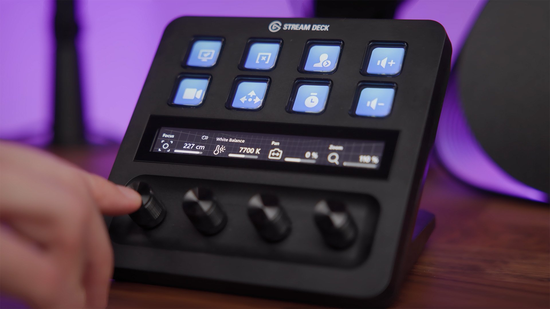 Stream Deck Plus Dial Stacking Example Stream Deck Plus Dial Stacking