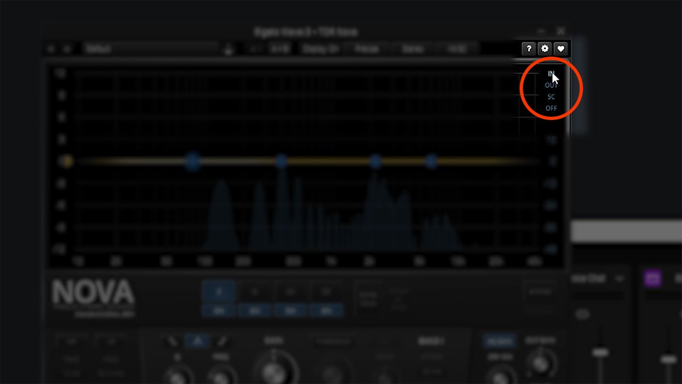 TDR Nova VST Plugin - Show Mic Frequency Response TDR Nova VST Plugin Show Mic Frequency Response
