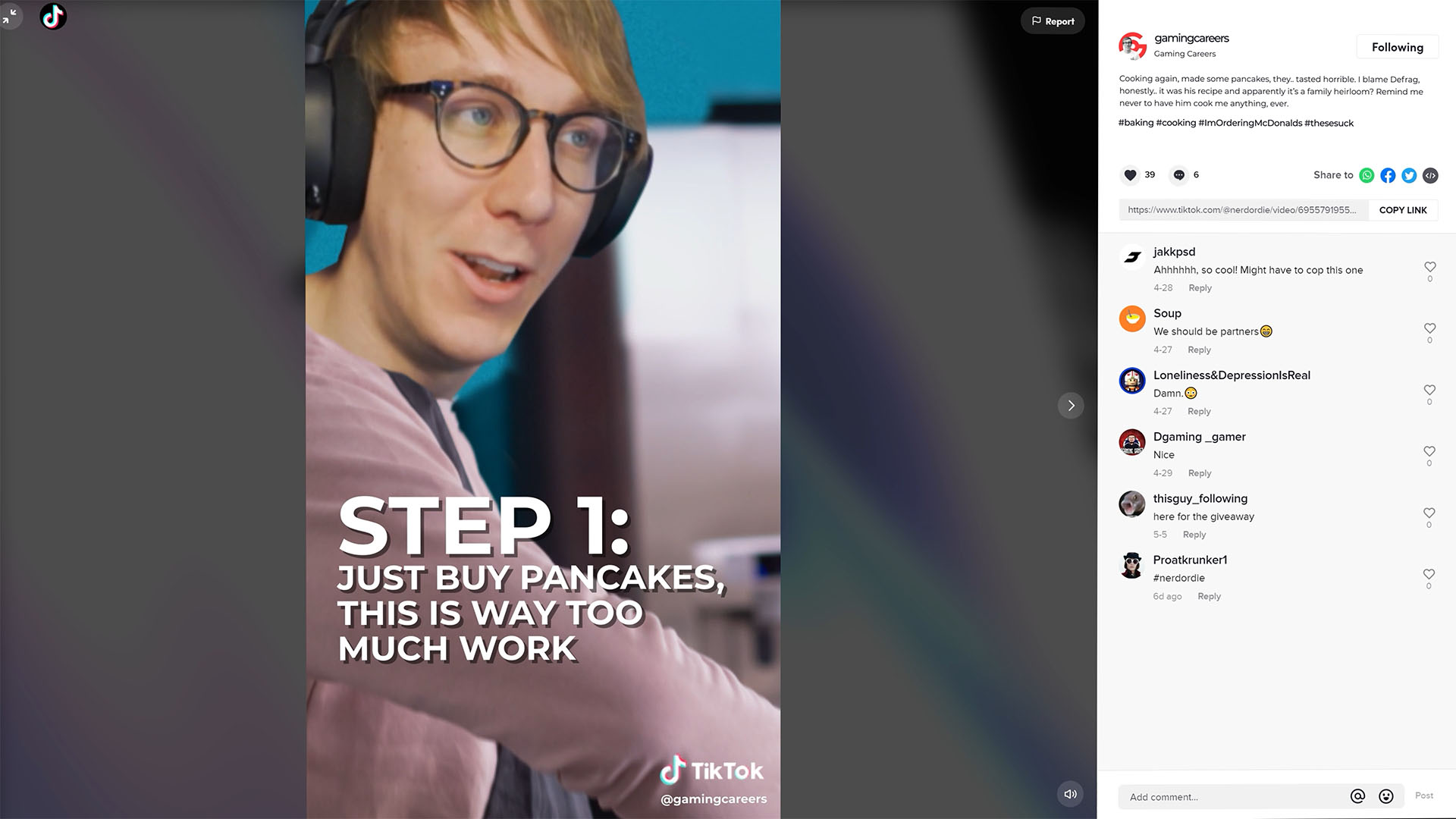 TikTok Recipe Content Creation Example TikTok Recipe Content Creation