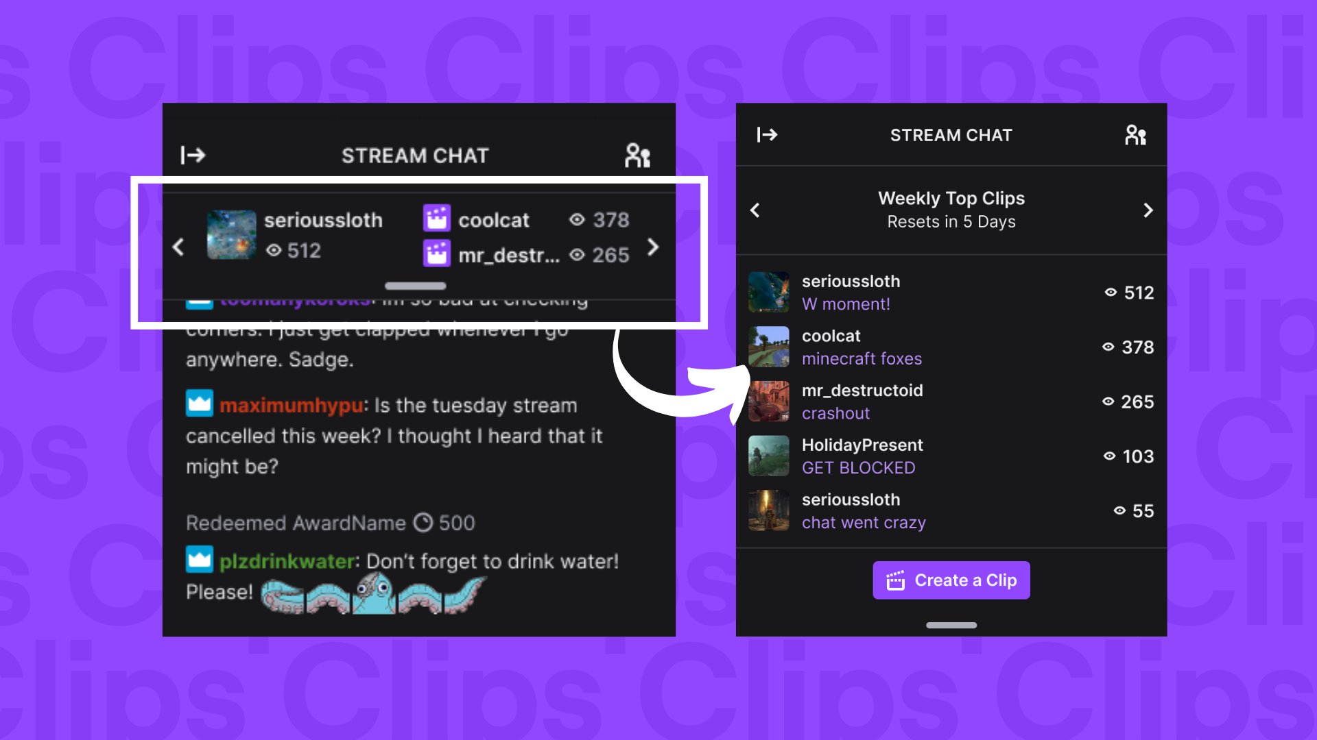 Twitch Clips Leaderboard Experiment Twitch Clips Leaderboard Experiment