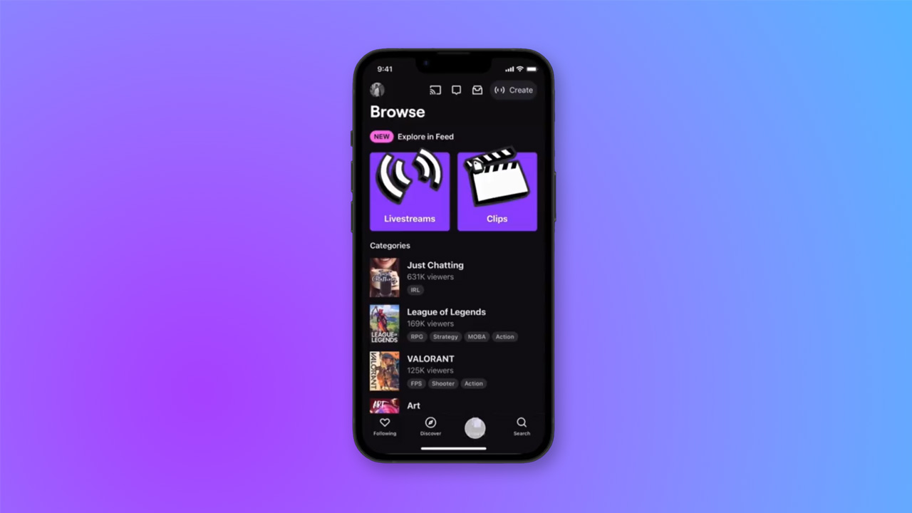 Twitch Tests TikTok-Style Discovery Feed Twitch Tests TikTok Style Discovery Feed
