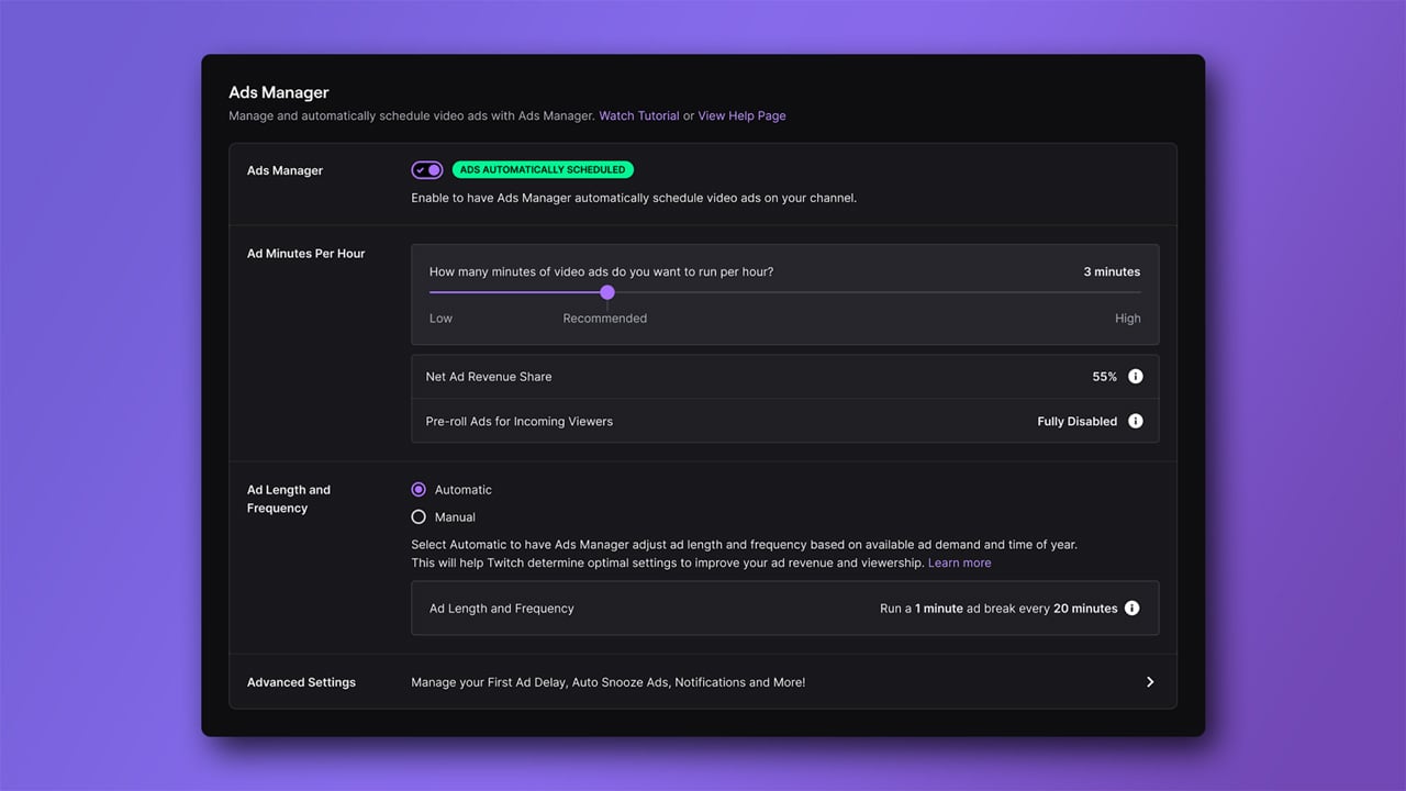 Twitch's New Ads Manager Twitchs New Ads Manager