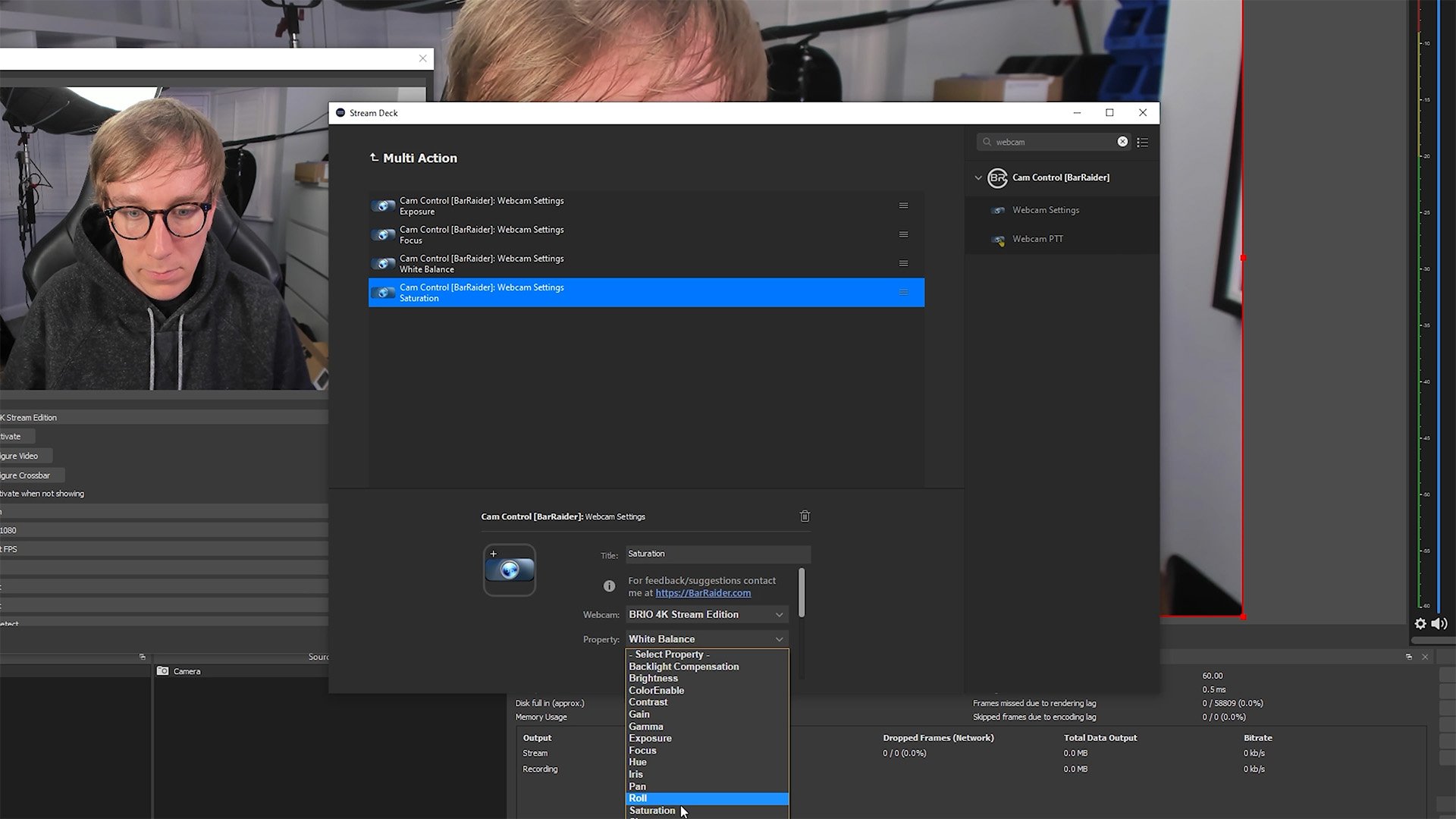 Webcam Settings - Stream Deck Plugin Webcam Settings Stream Deck Plugin