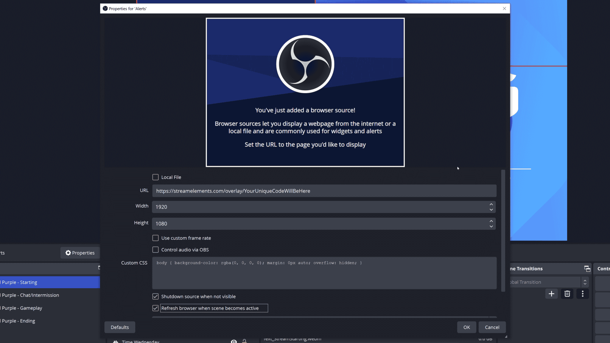 Adding-Browser-Source-in-OBS-How-To-Switch-From-Streamlabs-6-Steps Adding Browser Source in OBS How To Switch From Streamlabs 6 Steps