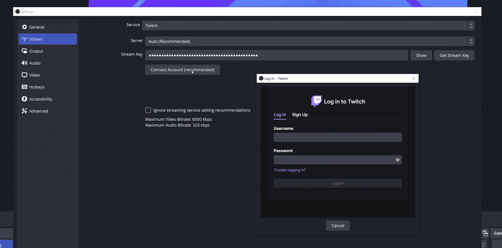 Connecting-Twitch-Account-in-OBS-How-To-Switch-From-Streamlabs-6-Steps Connecting Twitch Account in OBS How To Switch From Streamlabs 6 Steps