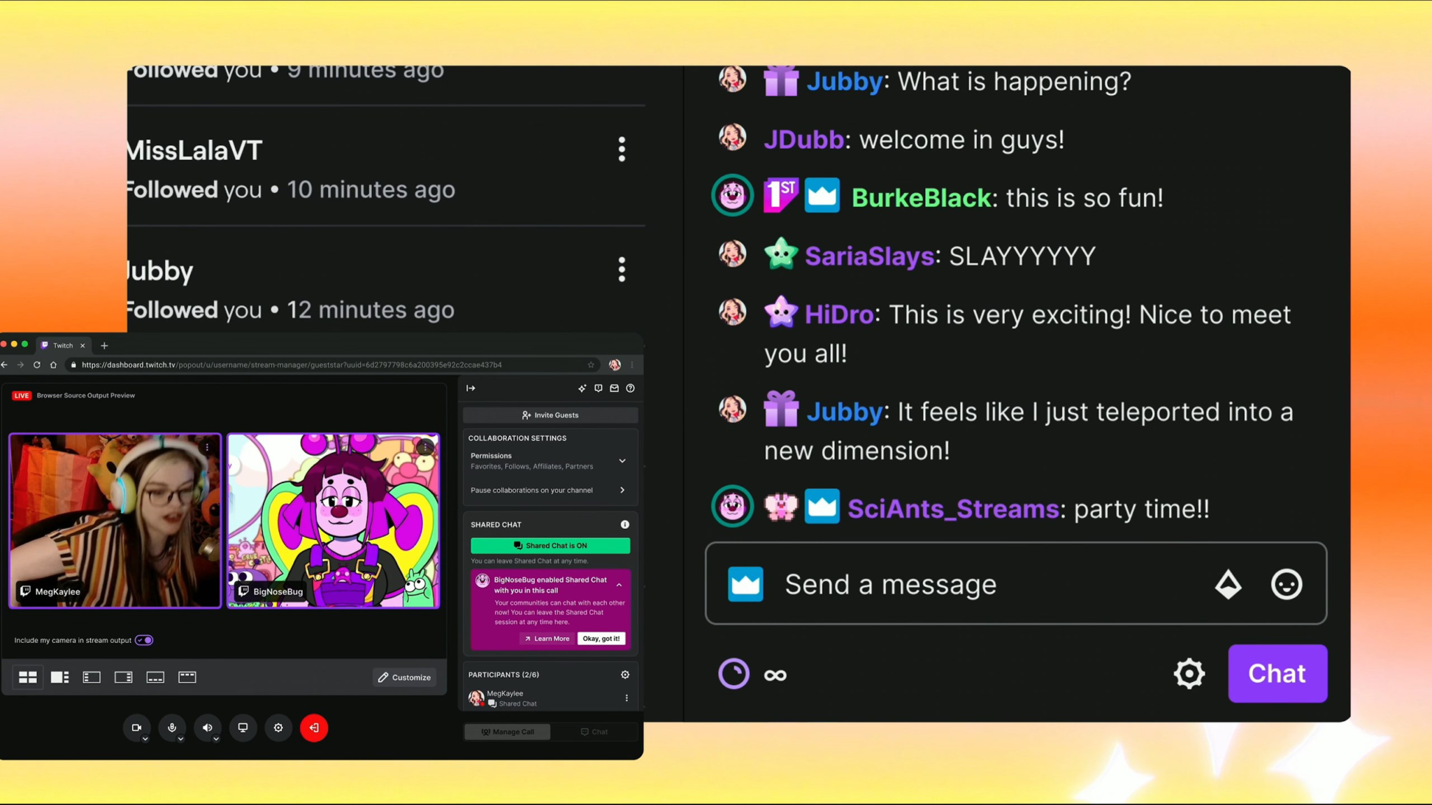 Shared Chat - TwitchCon 2024 Shared Chat TwitchCon 2024